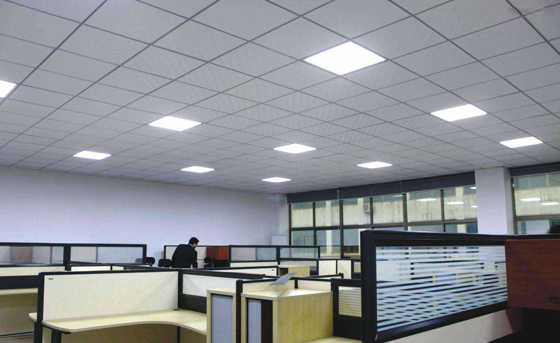 Ultrathin Dimmable Non-Flicker Square LED Panel Lights